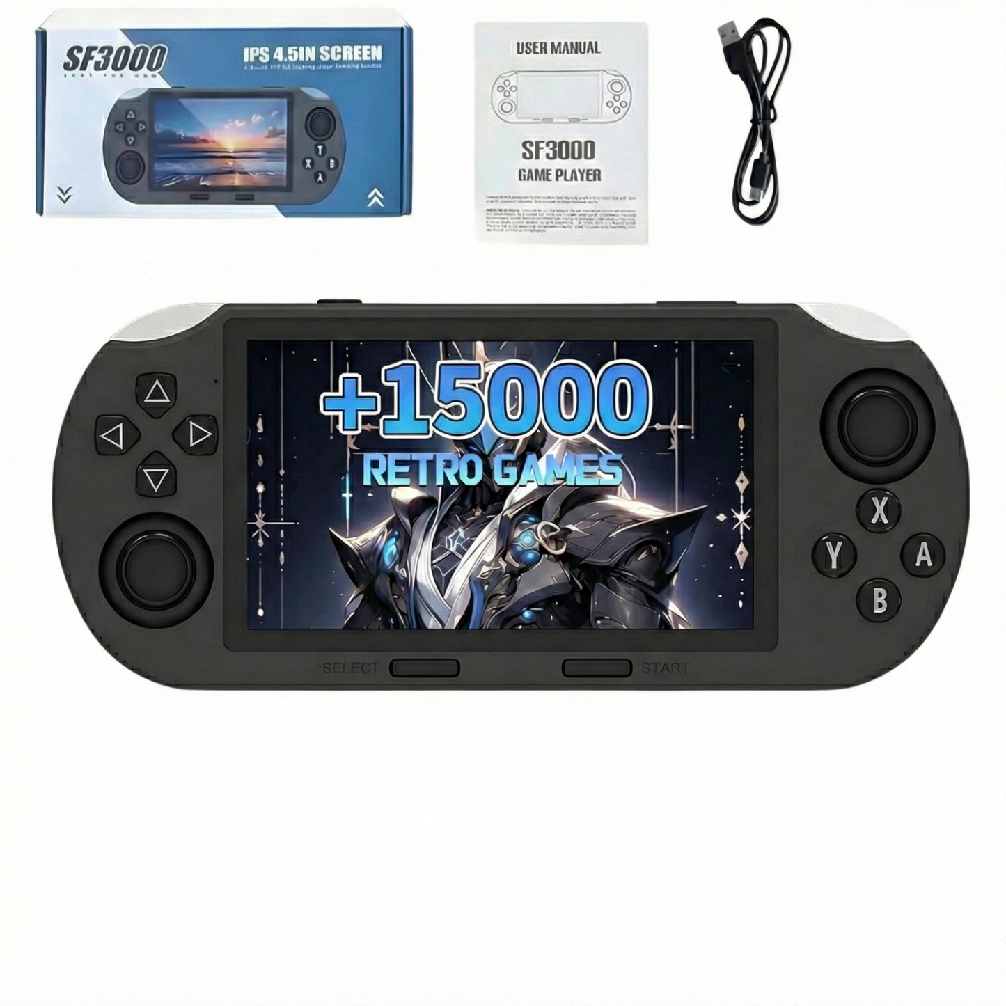 Vexora™ RetroPlay – Portable Retro Console